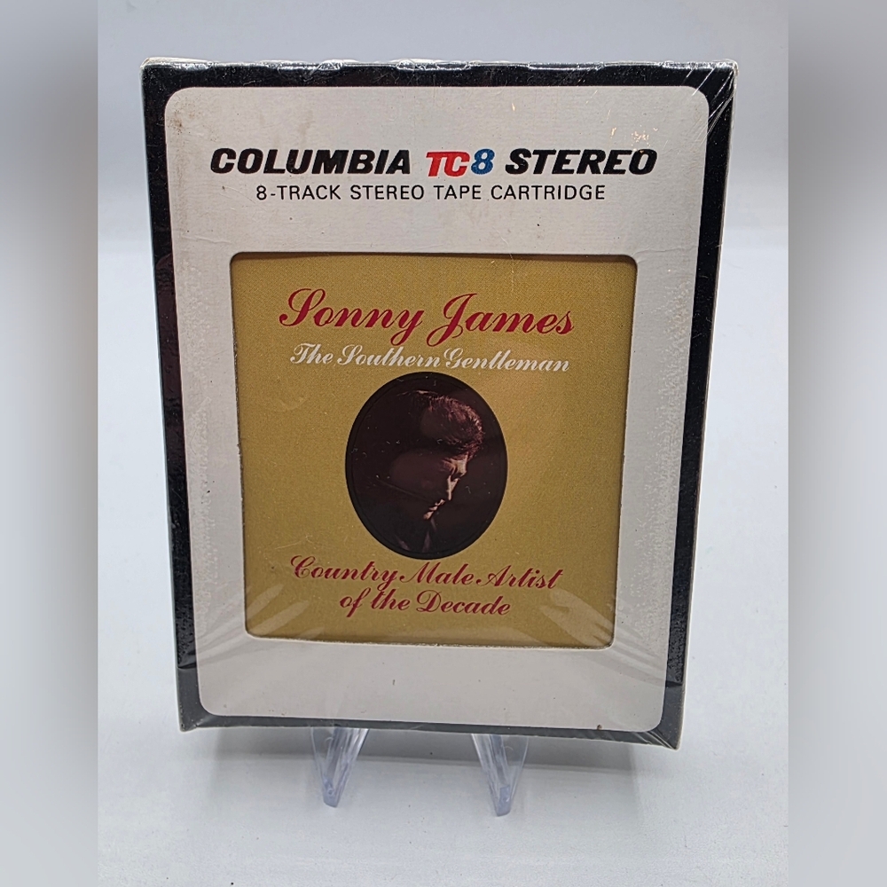 Sonny James CA 33846 Columbia Black and White 8-Track Tape Factory Sealed.